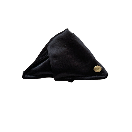 Lustrous Satin Shell Fabric Hair Clip