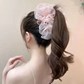 Black Ribbon Bow Hair Clip