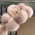 Luxury Rex Rabbit Fur Plush Hair Claw