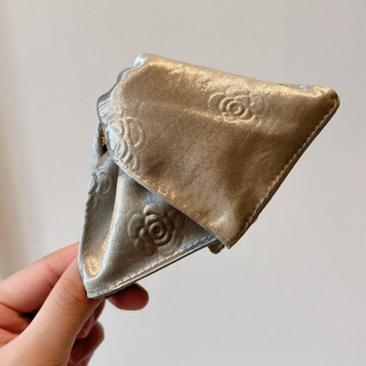 Textured Embossed Triangle Hair Clip