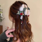 Plush Bow Hair Claw Clip