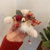 Plush Bow Hair Claw Clip